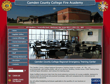 Tablet Screenshot of camdencountyemergencytraining.com